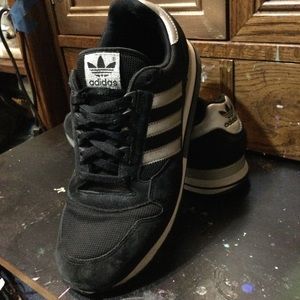 Adidas ZX500 10.5,black/matte silver #u43325